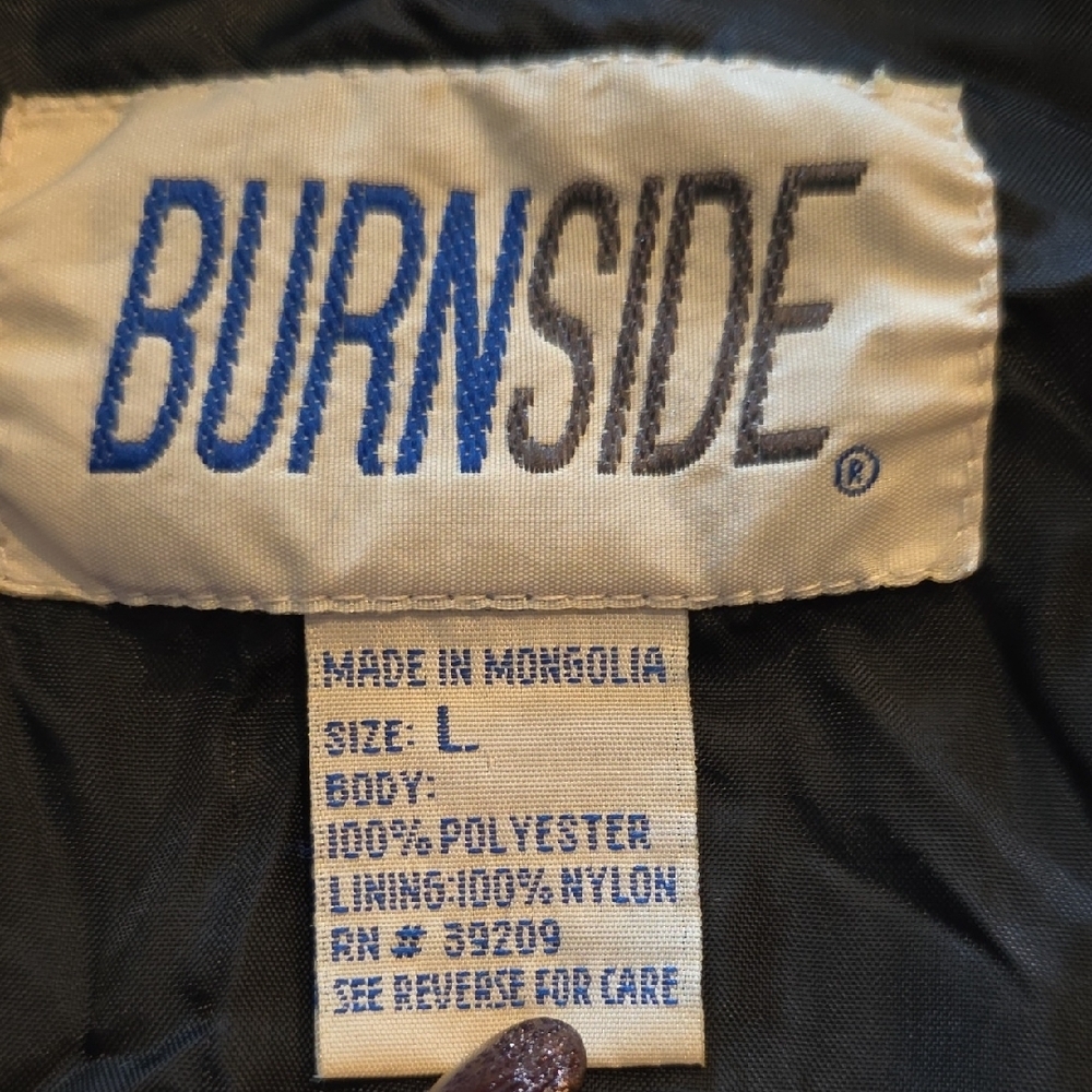 Burnside Men's Black Lightweight Shirt Jacket - Picture 2 of 6